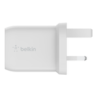 Dual USB-C GaN Wall Charger with PPS 65W, White, hi-res